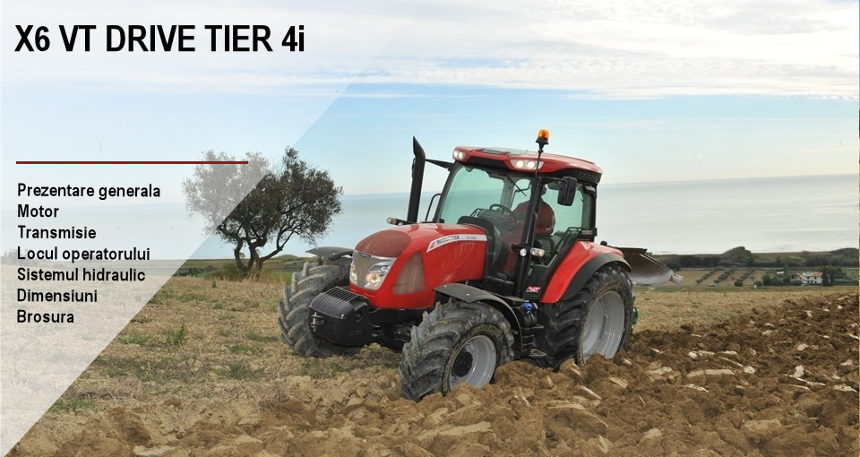 tractoare X6 VT DRIVE Tier 4i