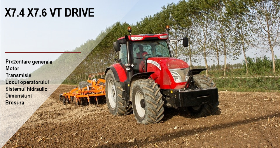 tractoare X7 4 X7 6 VT DRIVE